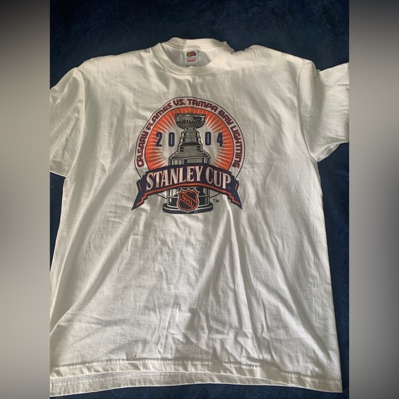 2004 Stanley Cup Tampa Bay Lightning t shirt SIZE XL - Picture 4 of 5